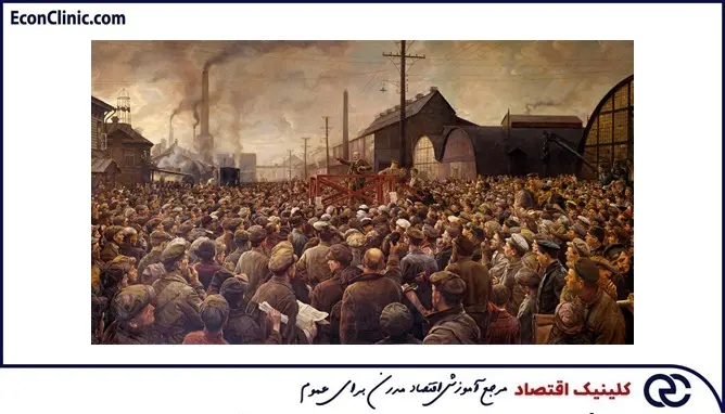 انقلاب روسیه، نمونه‌ای از تغییر ساختاری اقتصاد توسعه در مقاله جامع اقتصاد توسعه صفر تا صد کلینیک اقتصاد دکتر سعدوندی