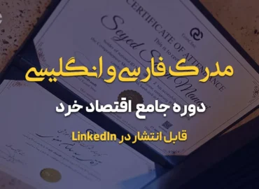 مدرک فارسی و انگلیسی دوره جامع اقتصاد خرد کلینیک اقتصاد
