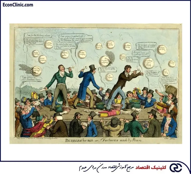 ترس و وحشت بازار سال 1825 - کلینیک اقتصاد دکتر سعدوندی