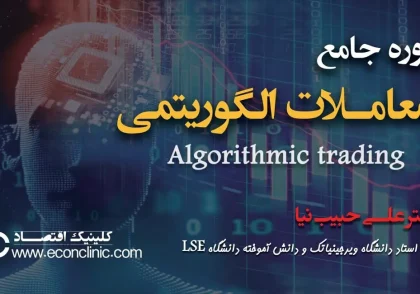 دوره معاملات الگوریتمی با تدریس دکتر علی حبیب نیا در کلینیک اقتصاد دکتر سعدوندی
