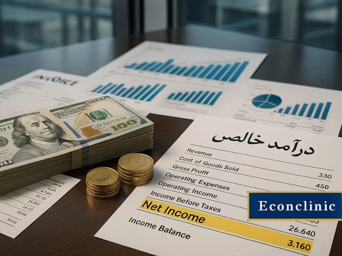 جریان نقد عملیاتی 4 درآمد خالص از اجزای مهم فرمول جریان نقد عملیاتی کلینیک اقتصاد