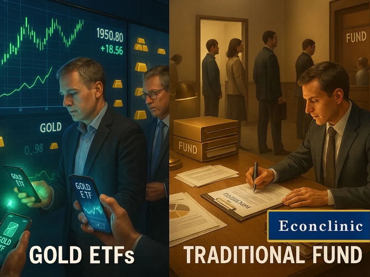 5 صندوق طلا جهانی که باید بشناسید 3 تفاوت بین ETFهای طلا و صندوق های سرمایه گذاری سنتی کلینیک اقتصاد